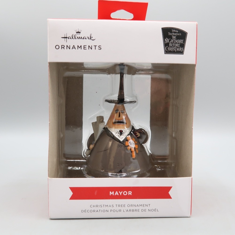 Hallmark Nightmare‎ Before Christmas Mayor Christmas Tree Ornament